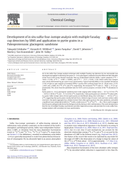 Development of in situ sulfur four-isotope analysis with multiple