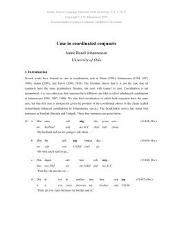 Case in coordinated conjuncts