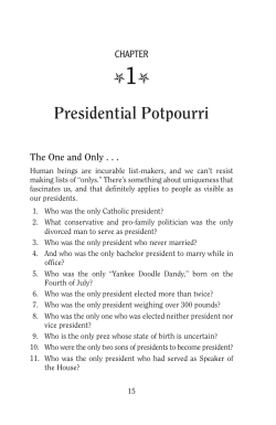Presidential Potpourri - Pelican Publishing Company