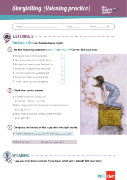 Storytelling (listening practice)