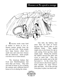 Houses at Pe-quod-e-nonge - Mackinac State Historic Parks