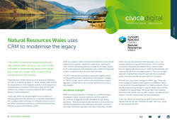 Natural Resources Wales uses CRM to modernise the legacy