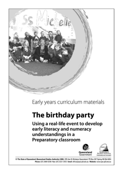 Case study: The birthday party