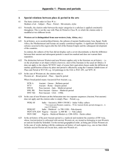 Appendices - Bliss Classification Association