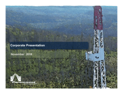 Corporate Presentation - Paramount Resources Ltd.