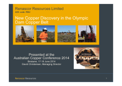New Copper Discovery in the Olympic Dam Copper Belt