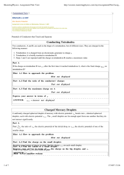MasteringPhysics: Assignment Print View