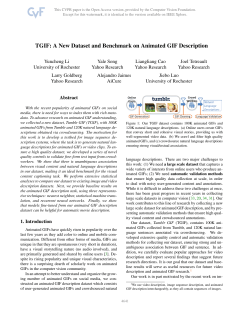 TGIF: A New Dataset and Benchmark on Animated GIF Description