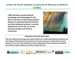 Center for Direct Catalytic Conversion of Biomass to Biofuels (C3Bio)