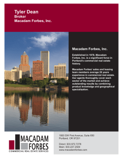 Tyler Dean - Portland