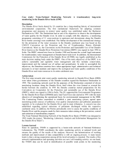 a long-term monitoring network in the Danube River basin (#390)
