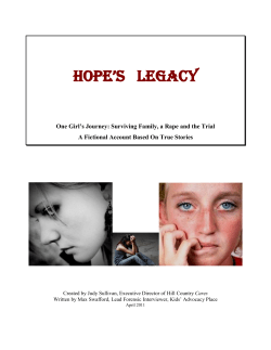 Hope`s Legacy - Hill Country Cares