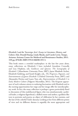 431 Book Reviews contract her family, nobleness and birth, to the