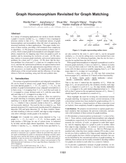 Graph Homomorphism Revisited for Graph Matching