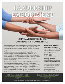 flyer - Olivia Cheever