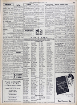 East Hampton Star - NYS Historic Newspapers