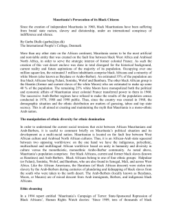 Persecution of Black Mauritanians