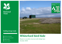 Whiteford Burrows bird hide, Swansea