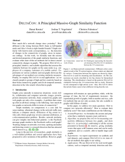 DELTACON: A Principled Massive-Graph