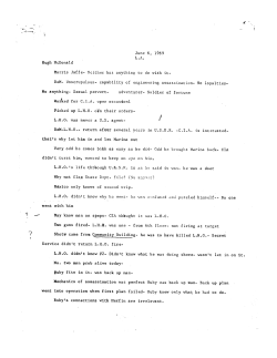 June 6, 1969 LA Hugh McDonald Morris Jaffe