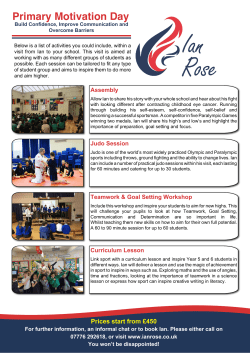 Primary Motivation Day