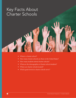 Key Facts About Charter Schools - Charter Schools In Perspective