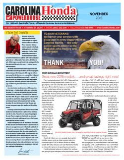 Great new 2016 models . . . and great savings