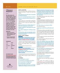 Fibonacci Sequence - Lesson