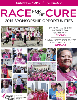 2015 sponsorship opportunities