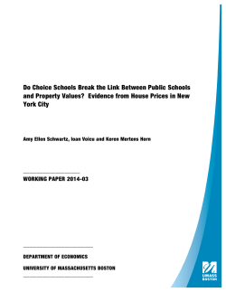 Do Choice Schools Break the Link Between Public Schools and