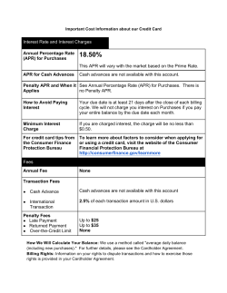 Terms and Conditions