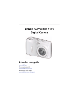 KODAK EASYSHARE C183 Digital Camera
