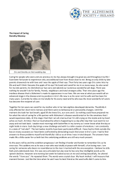 here - Alzheimer Society of Ireland