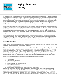 TDS 183 - LATICRETE SUPERCAP