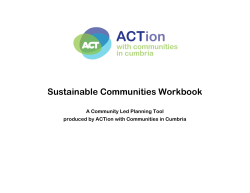 Is yours a sustainable community