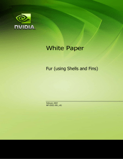 Fur (using Shells and Fins)