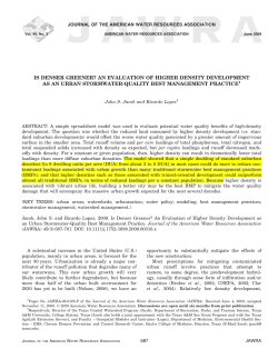 Is Denser Greener? An Evaluation of Higher Density