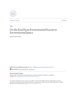 On the Road from Environmental Racism to