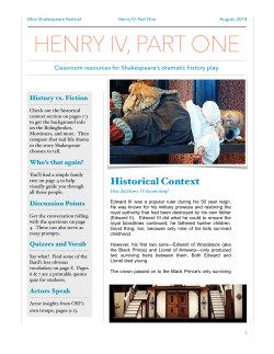 Henry IV study guide