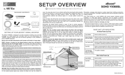 setup overview