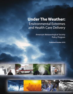 Under The Weather - American Meteorological Society