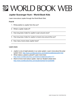 Jupiter - World Book Encyclopedia