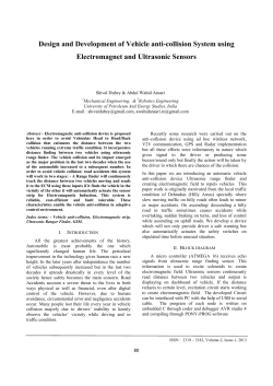 Design and Development of Vehicle anti