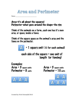 Perimeter = 8 units