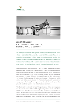 Rolex Oysterlock - Raffi Jewellers