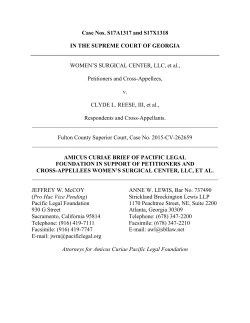 friend of the court brief - PLF Liberty Blog
