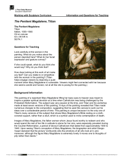 The Penitent Magdalene, Titian