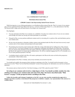 Investing in our common units involves a high degree of risk. You