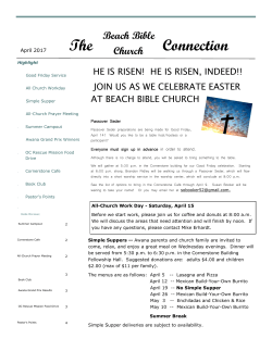 Beach Bible Church Newsletter - Beach Bible Church of Huntington