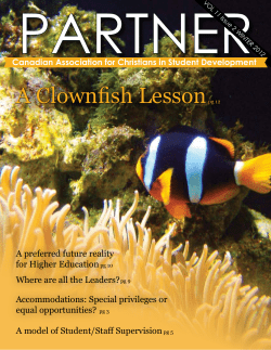 A Clownfish Lesson